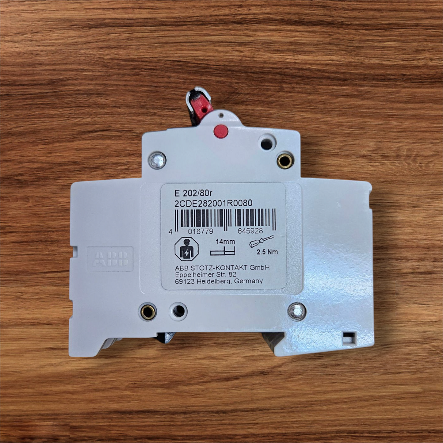 ABB E202/80R, 2 Pole Isolator Switch