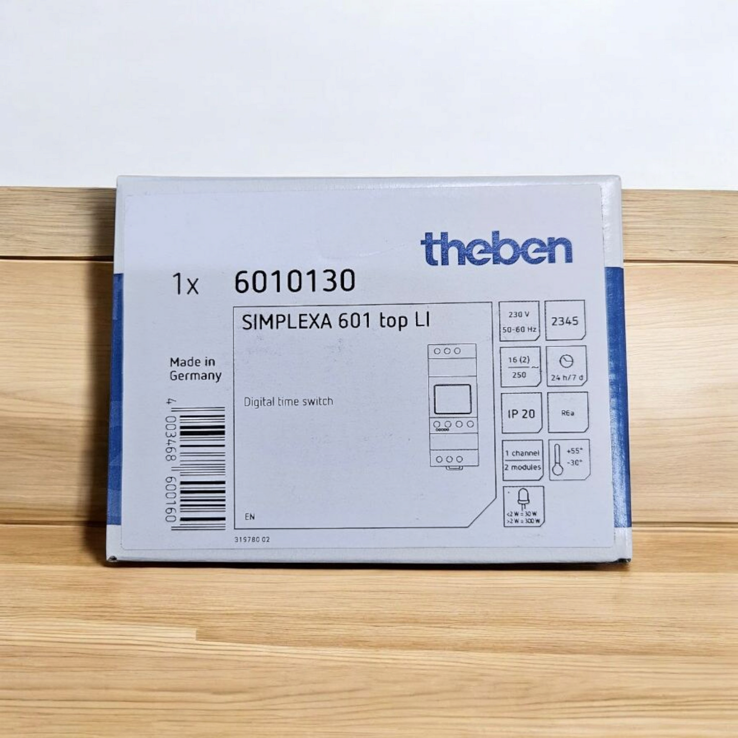 Theben 6010130 SIMPLEXA Timer 601 top