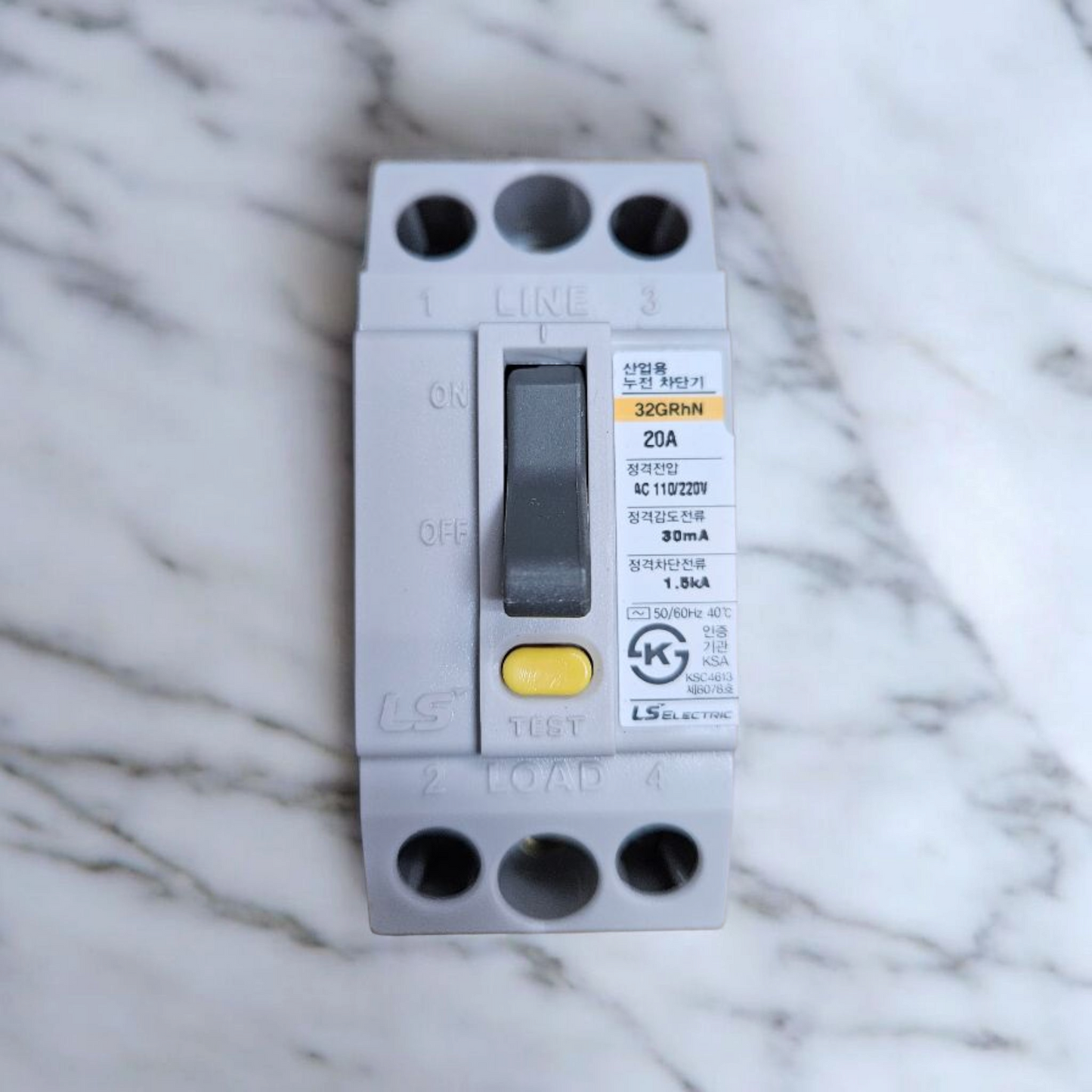LS Electric 32GRhN, 20A, 30mA Trip, ELCB