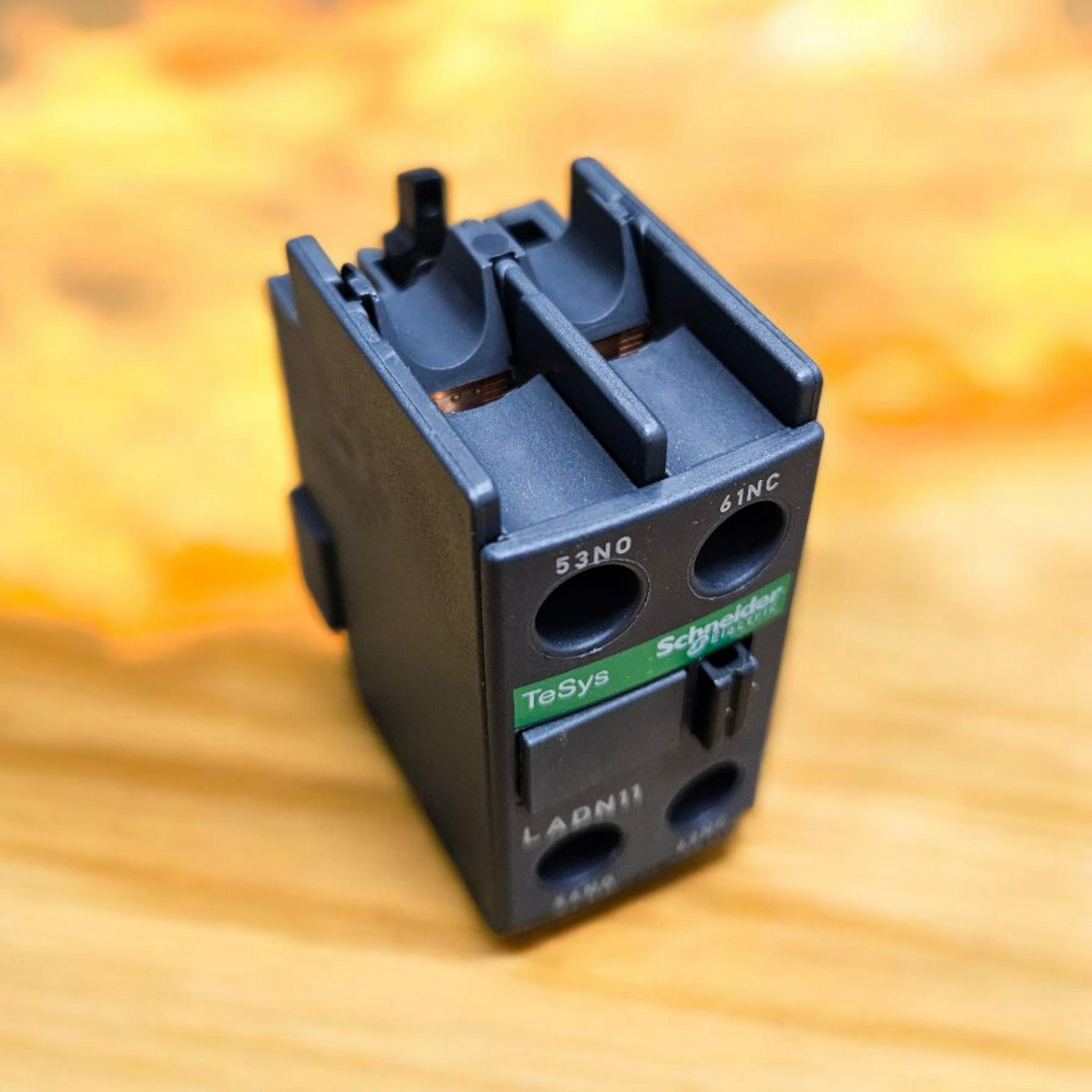 Schneider Auxiliary Contact Block LADN11, 1NO+1NC