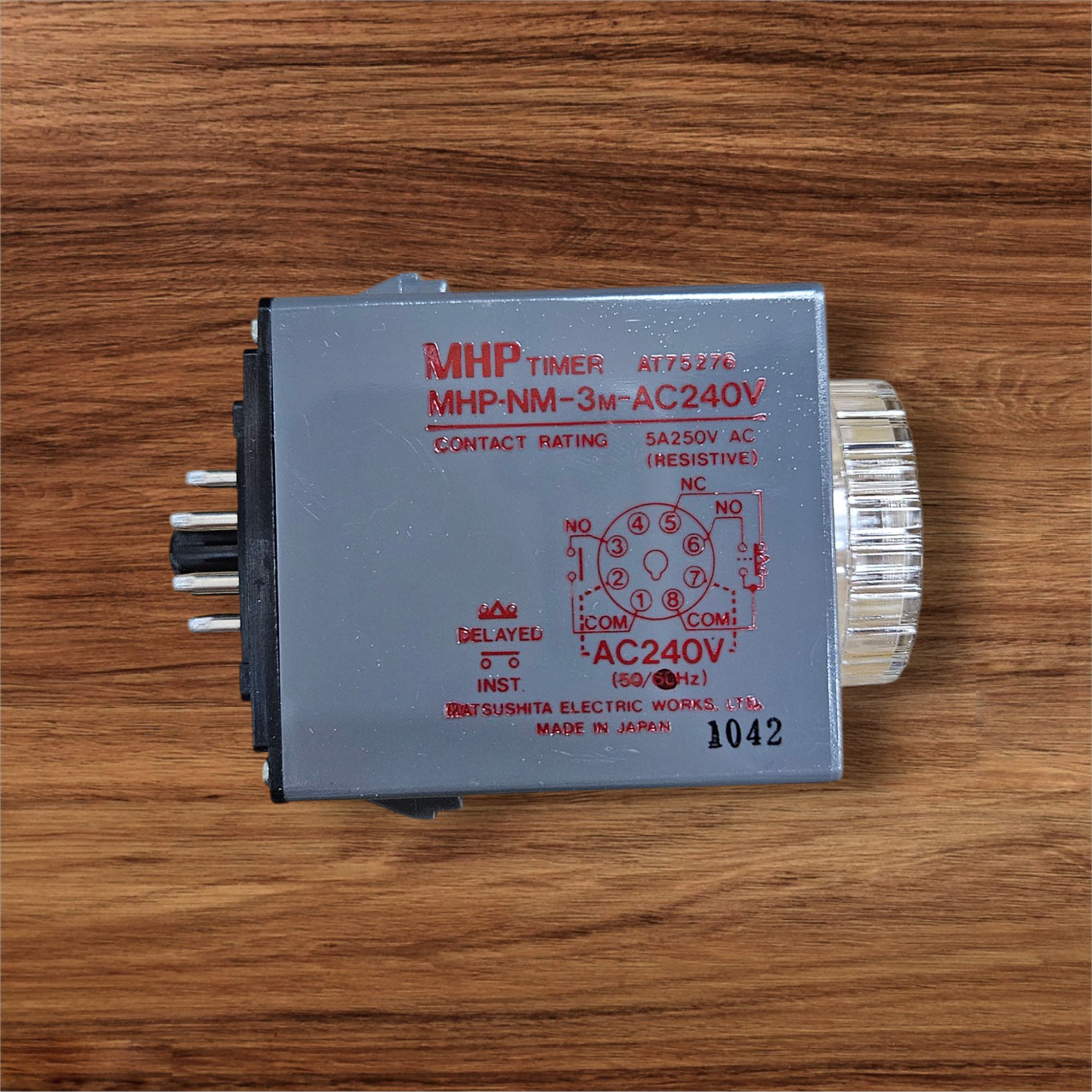 National MHP-NM-3M-AC240 Timer