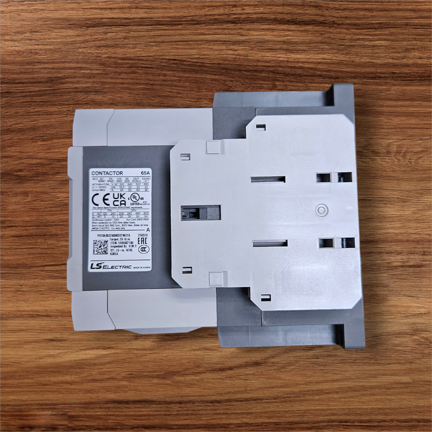 LS Electric Metasol Magnetic Contactor MC-65a, 240VAC