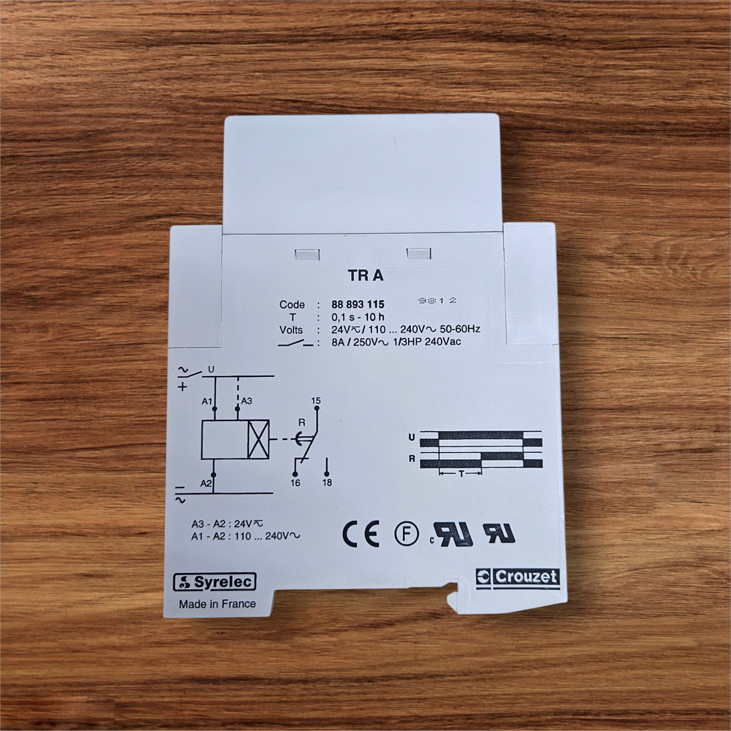 Crouzet TRA 88893115 On Delay Timer