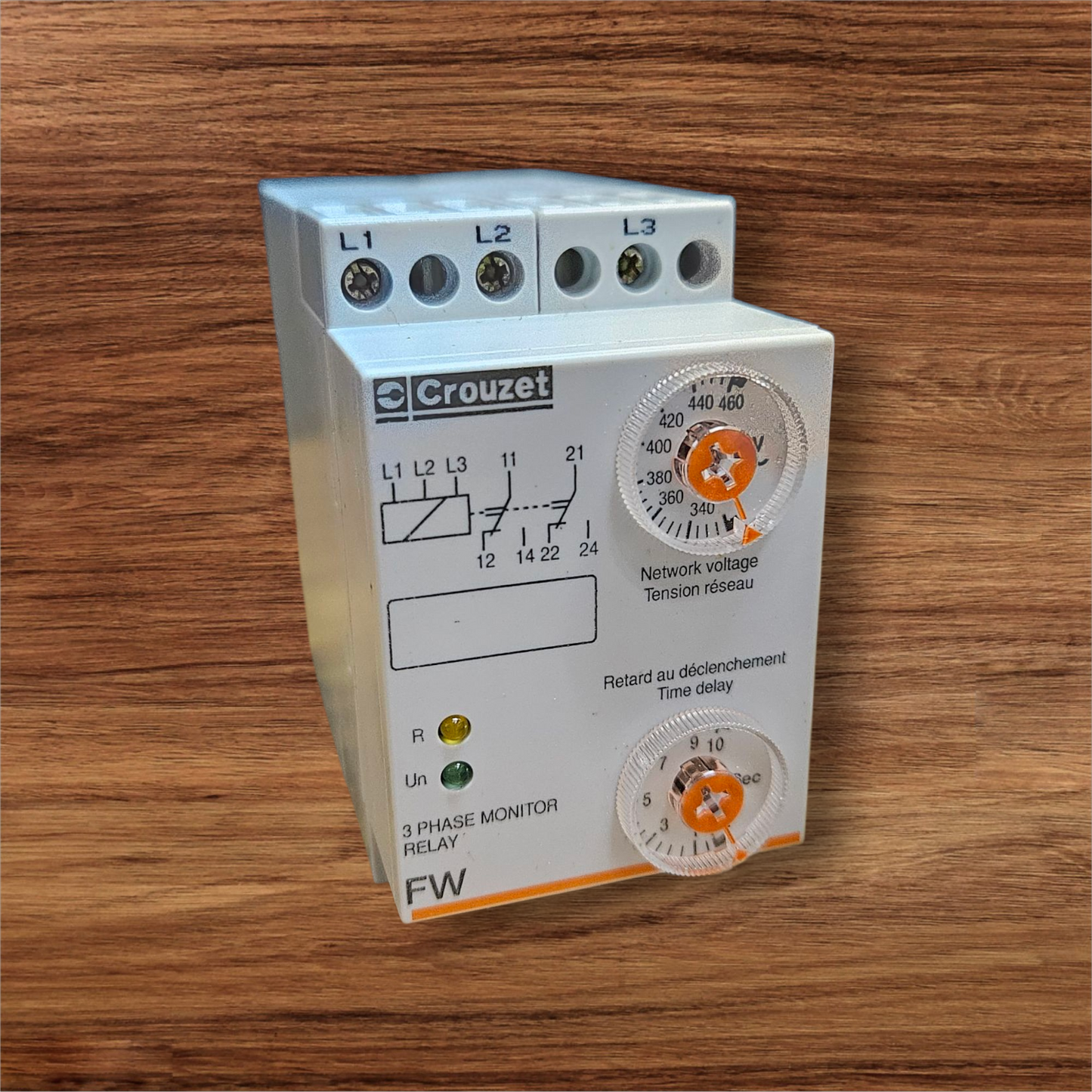 Crouzet 3 Phase Monitoring Relay, FW 84873012