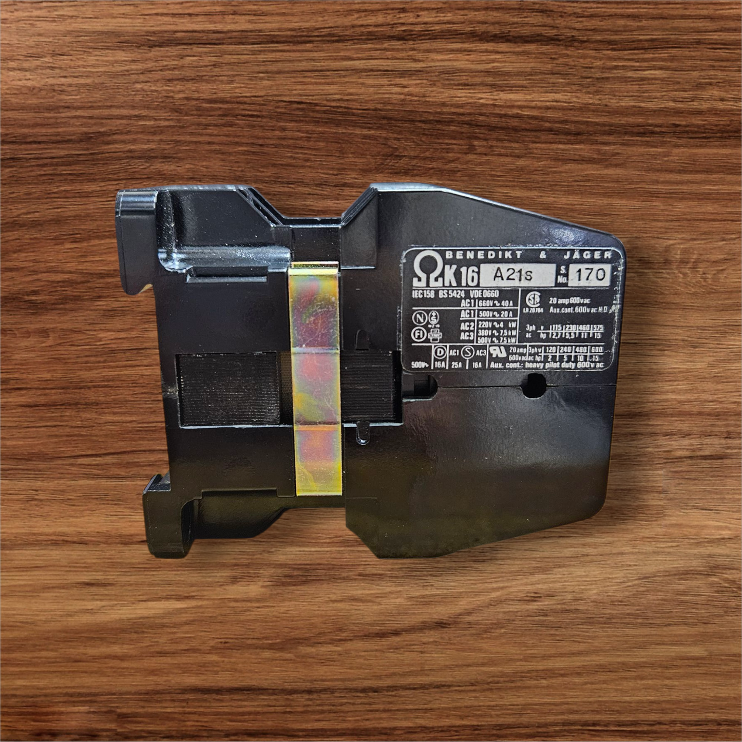BENEDIKT & JAGER K16A21s Contactor