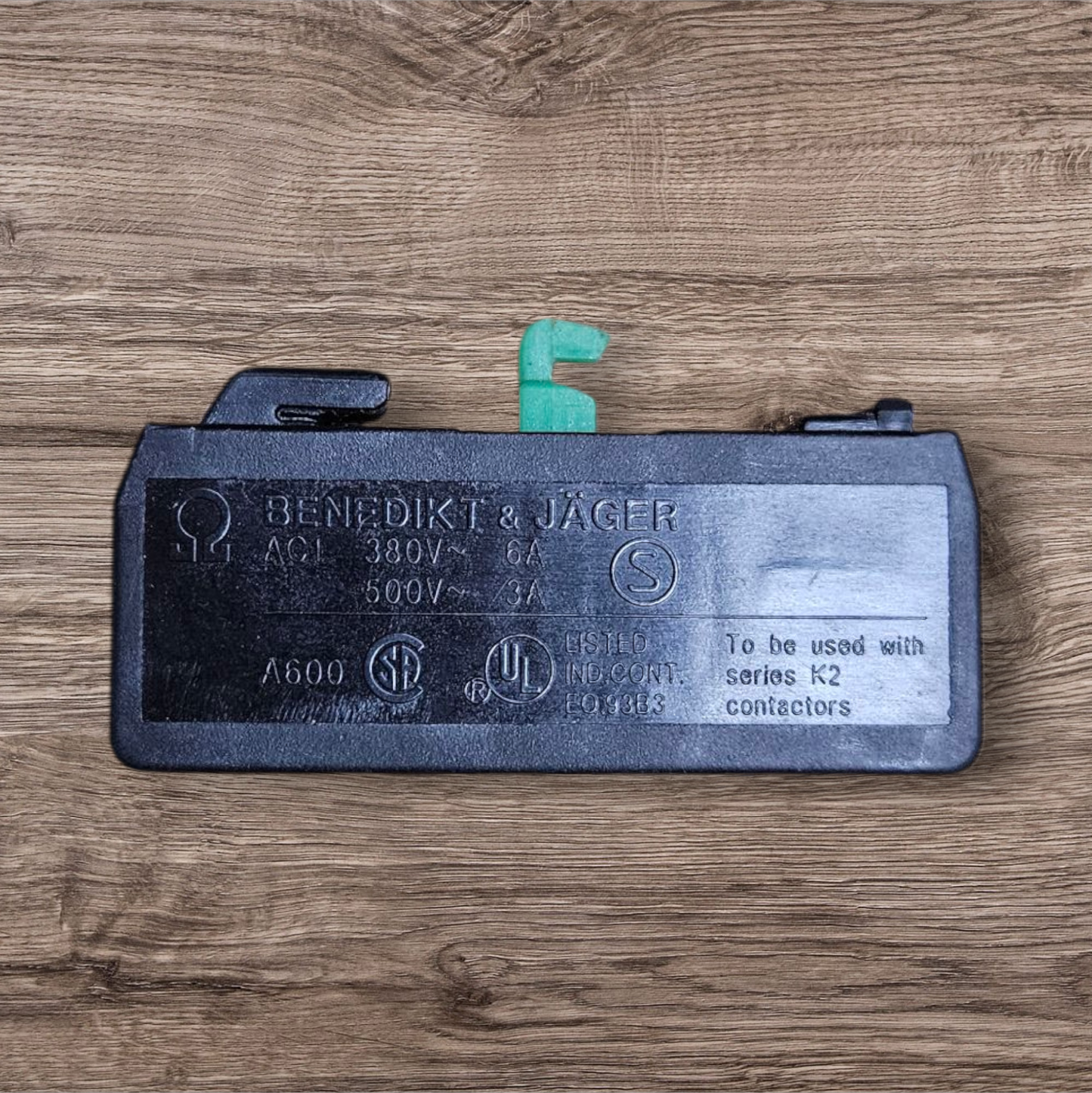 BENEDIKT & JAGER HN10 Auxiliary contact, 1NO