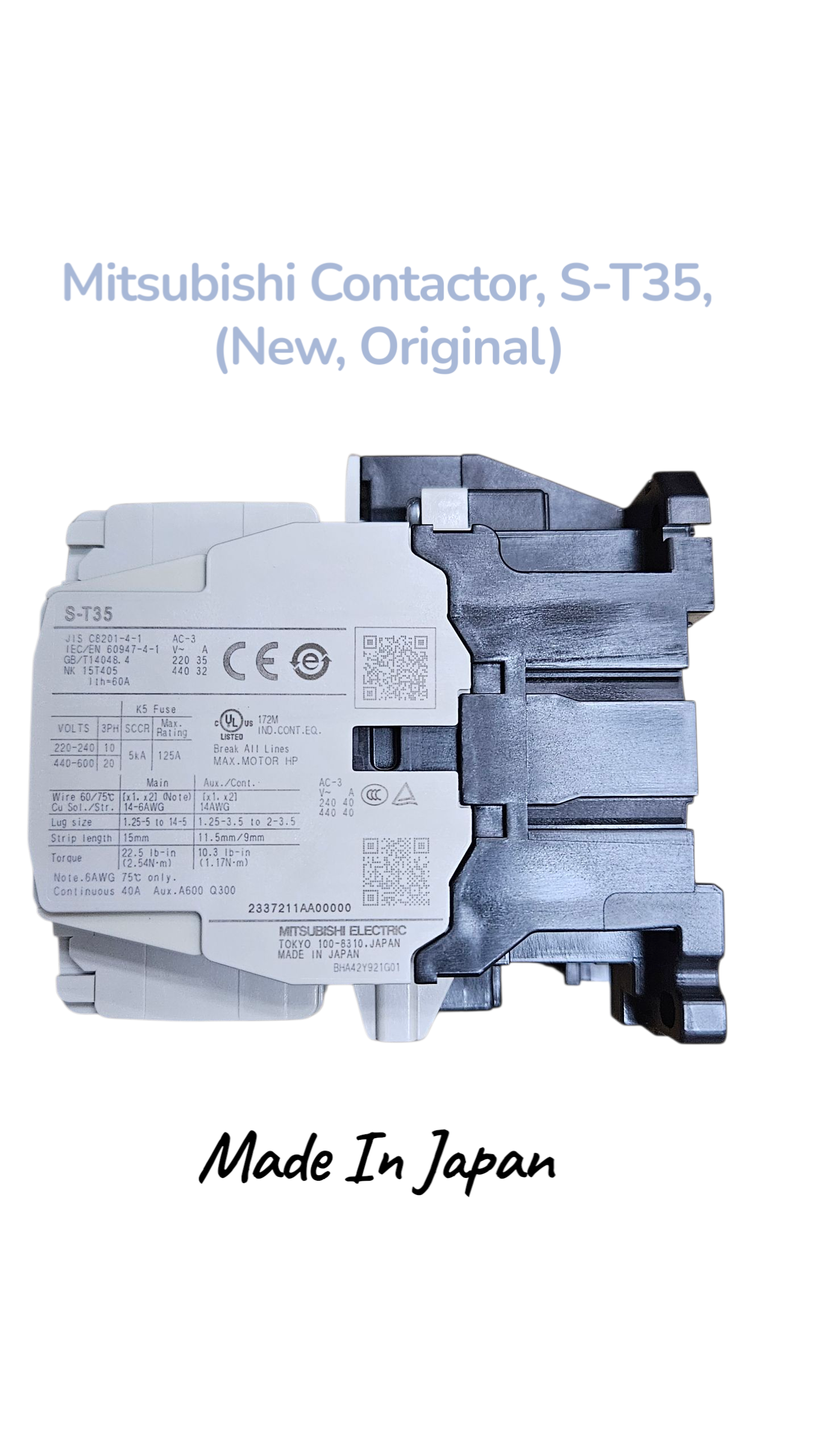Mitsubishi Contactor S-T35