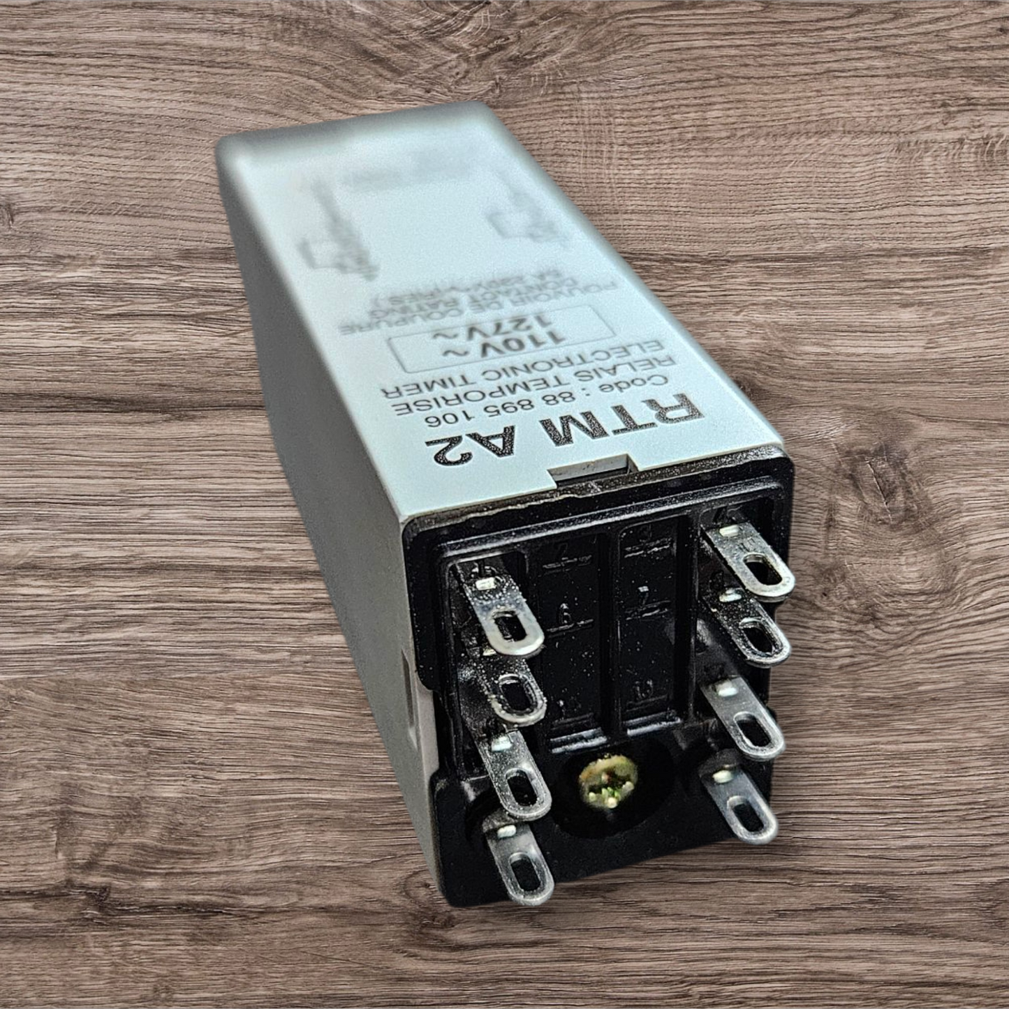 Crouzet Timer Relay RTMA2 110V-127VAC Code: 88 895 106
