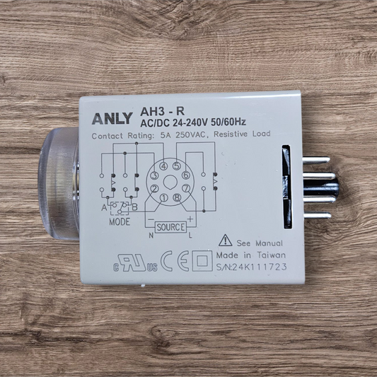 ANLY Timer, AH3-RB AC/DC 24-240V