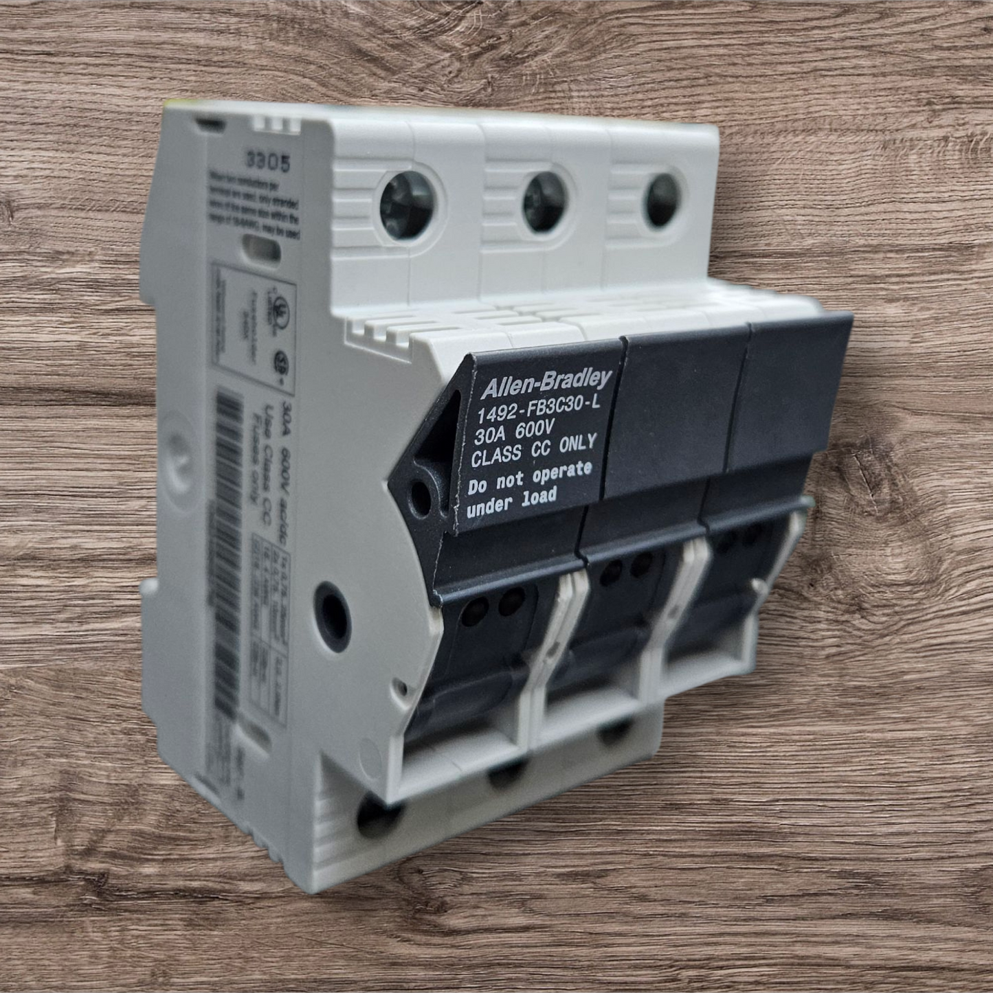 Allen-Bradley Class CC Fuse Holder 1492-FB3C30-L