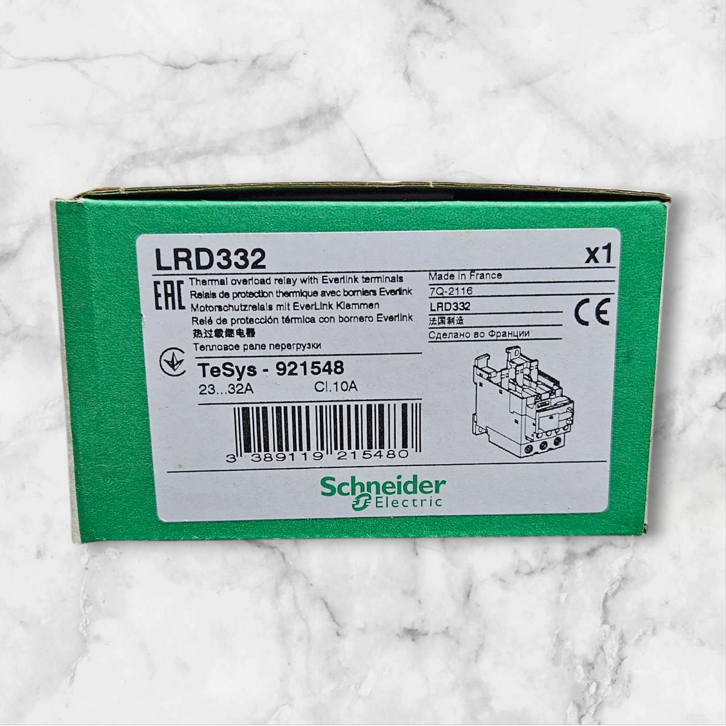 Schneider Overload Relay LRD332, 23-32A