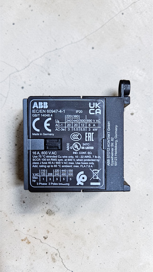 ABB Mini Contactor BC7-40-00, DC24V