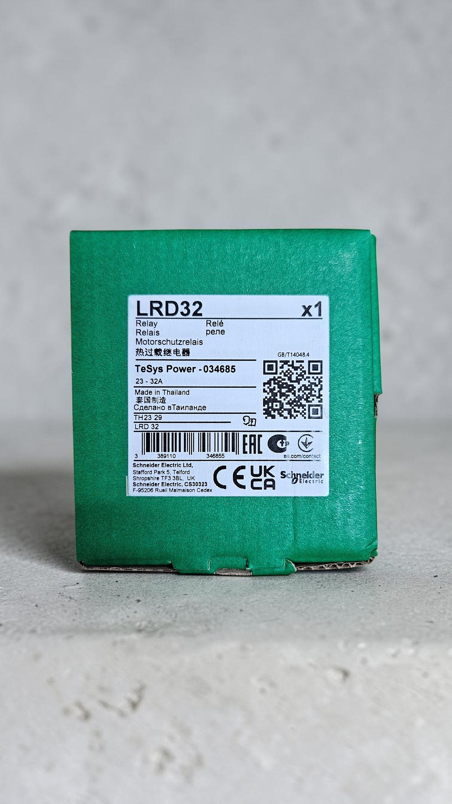 Schneider Overload Relay LRD32, 23-32A