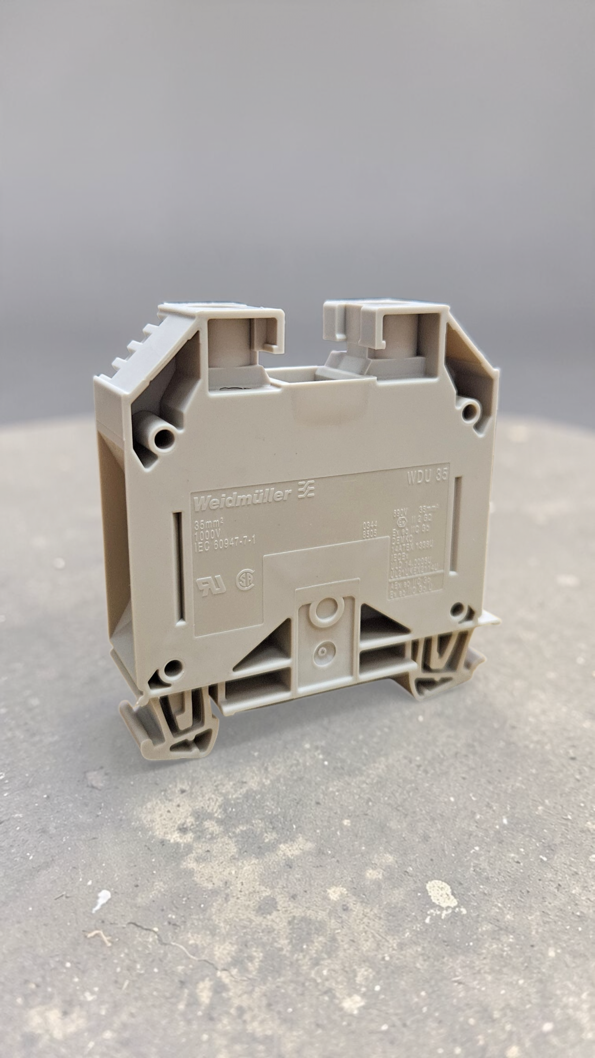 Weidmuller WDU 35 Terminal Block, 35mm², 1000V
