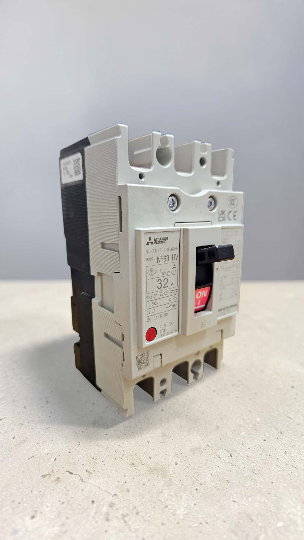 Mitsubishi MCCB, NF63-HV, 3 Pole 32A, 10/8kA
