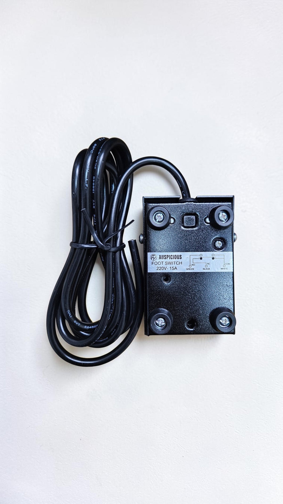 Auspicious Foot Switch 220V, 15A, 1NO+1NC