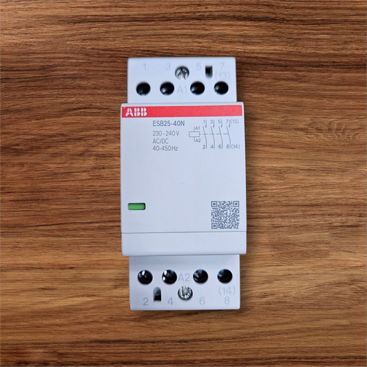 ABB Contactor ESB25-40N-06, 230-240VAC/DC