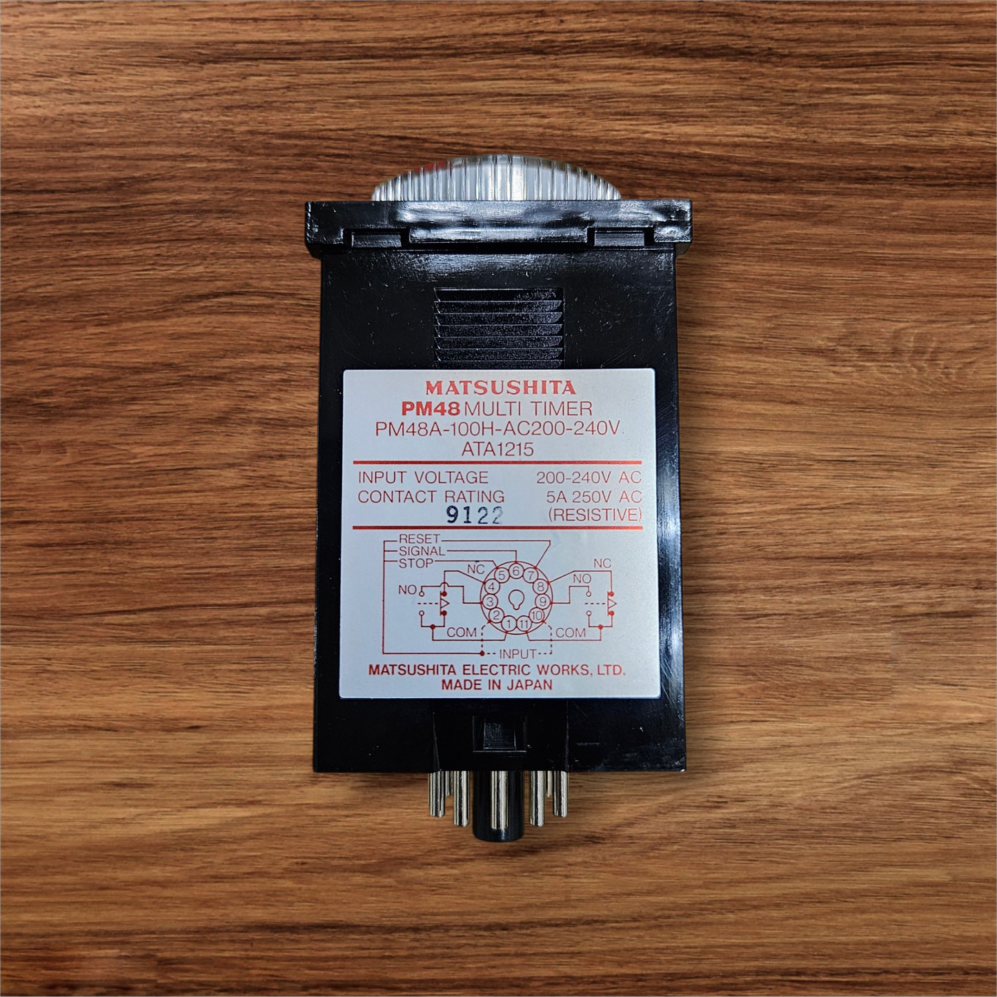 Matsushita Timer PM48A-100H-AC200-240V
