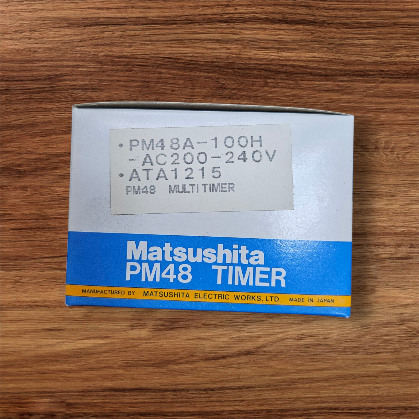 Matsushita Timer PM48A-100H-AC200-240V
