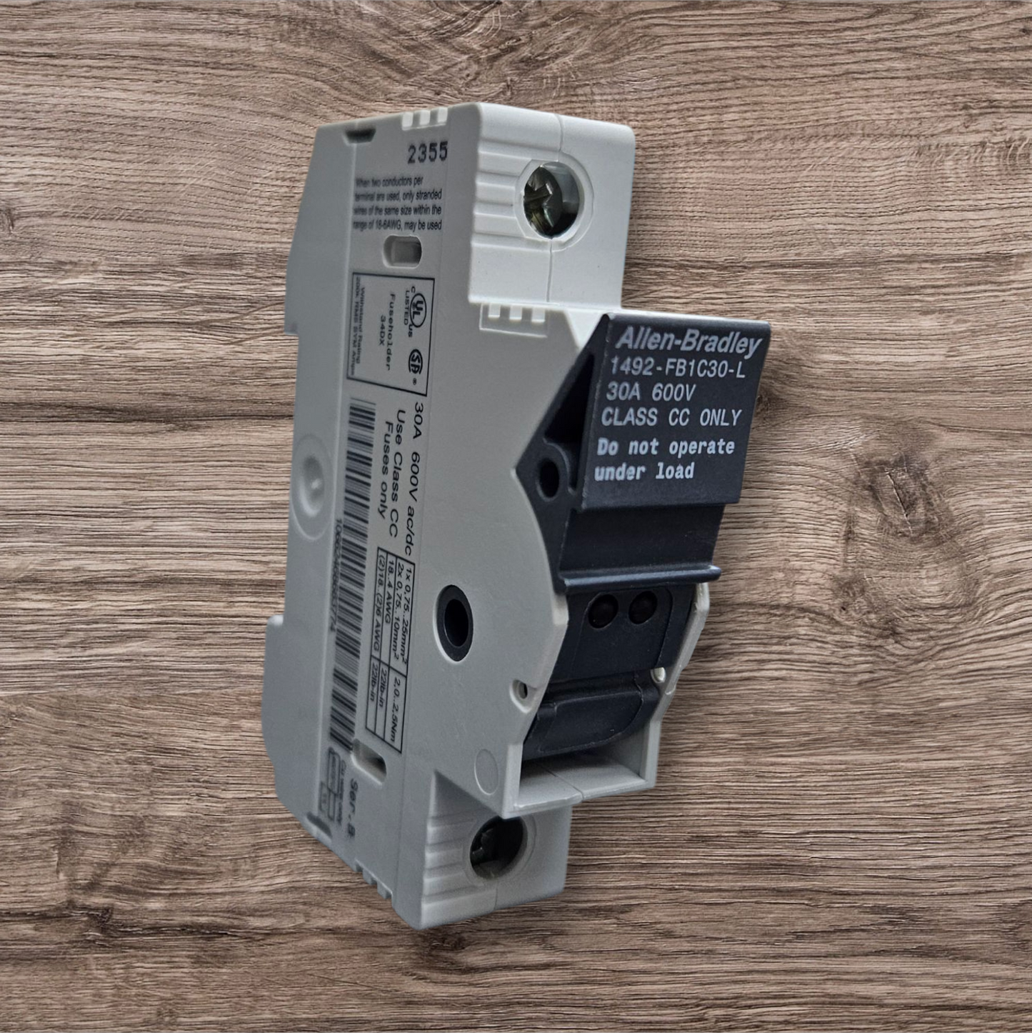 Allen-Bradley Class CC Fuse Holder 1492-FB1C30-L