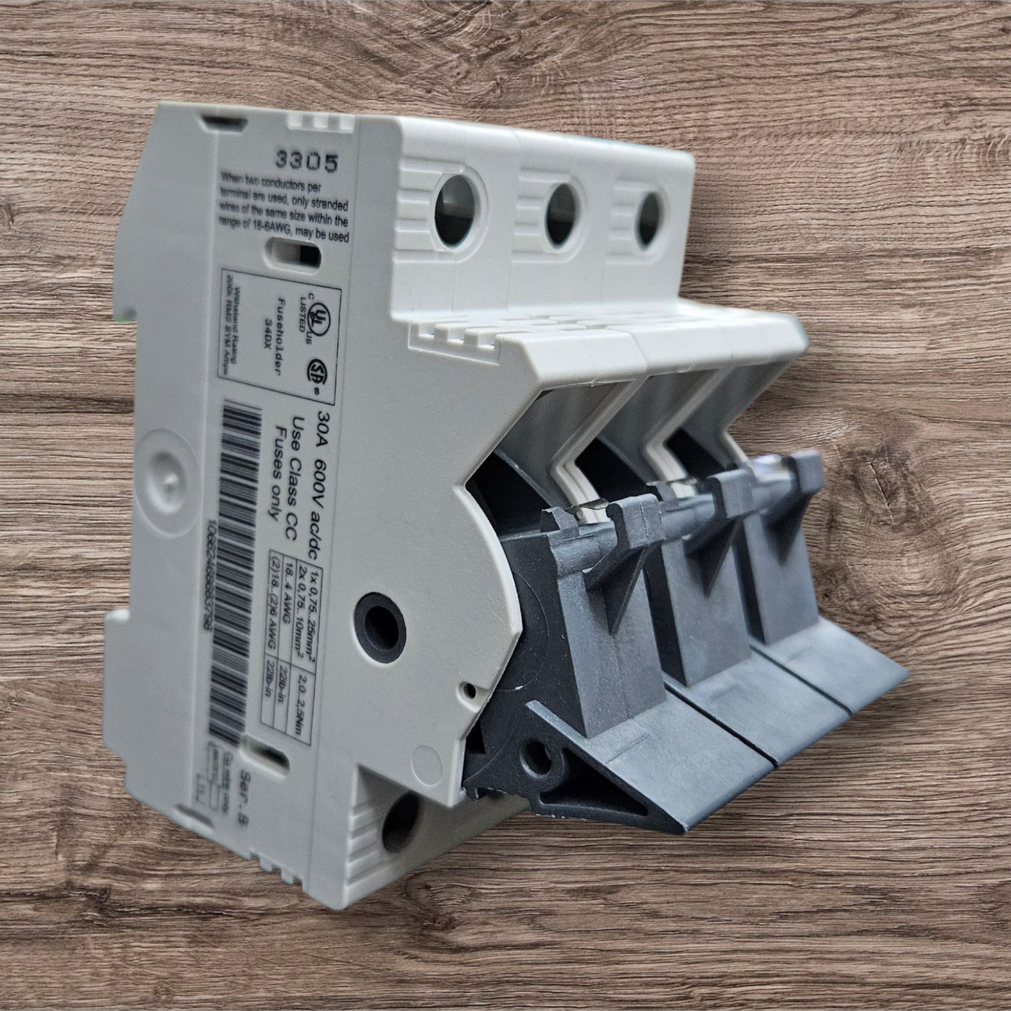 Allen-Bradley Class CC Fuse Holder 1492-FB3C30-L