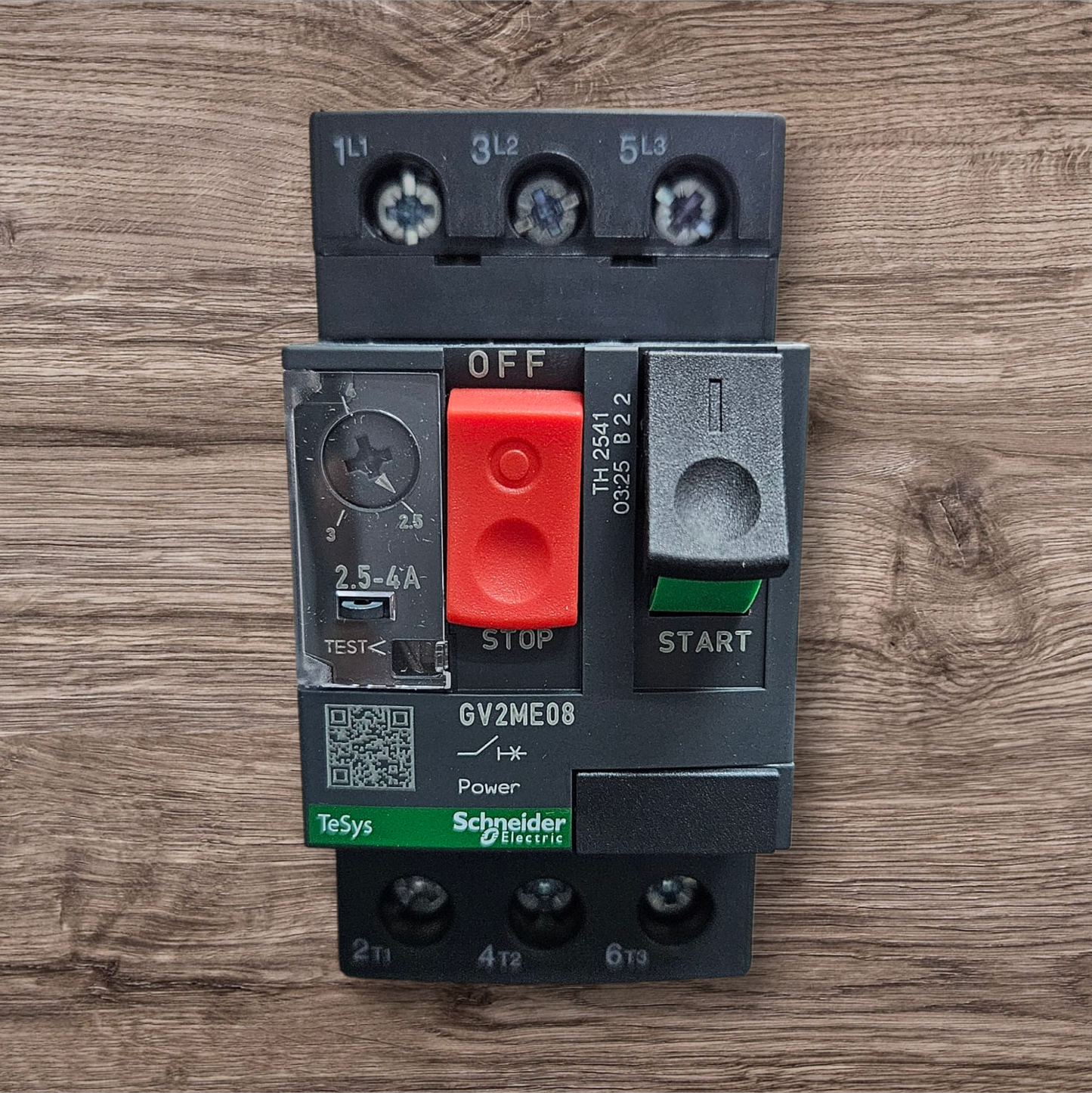 Schneider GV2ME08 2.5-4A Motor Circuit Breaker