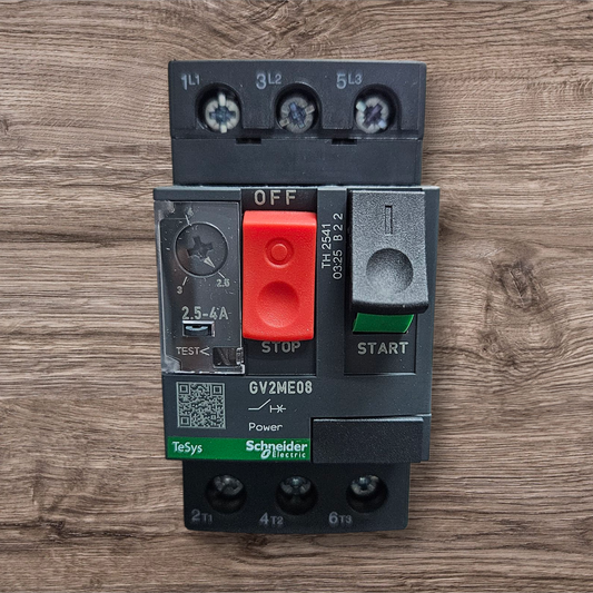Schneider GV2ME08 2.5-4A Motor Circuit Breaker