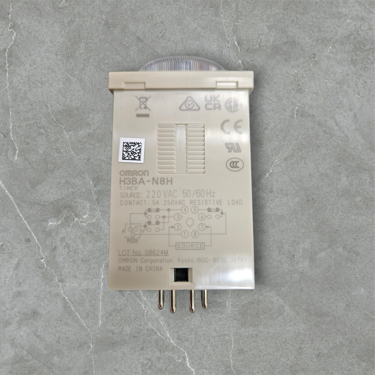 Omron Timer H3BA-N8H 220VAC