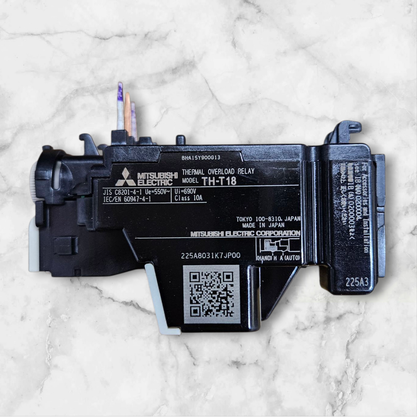 Mitsubishi Overload Relay TH-T18, 6.6A (5.2-8.0A)