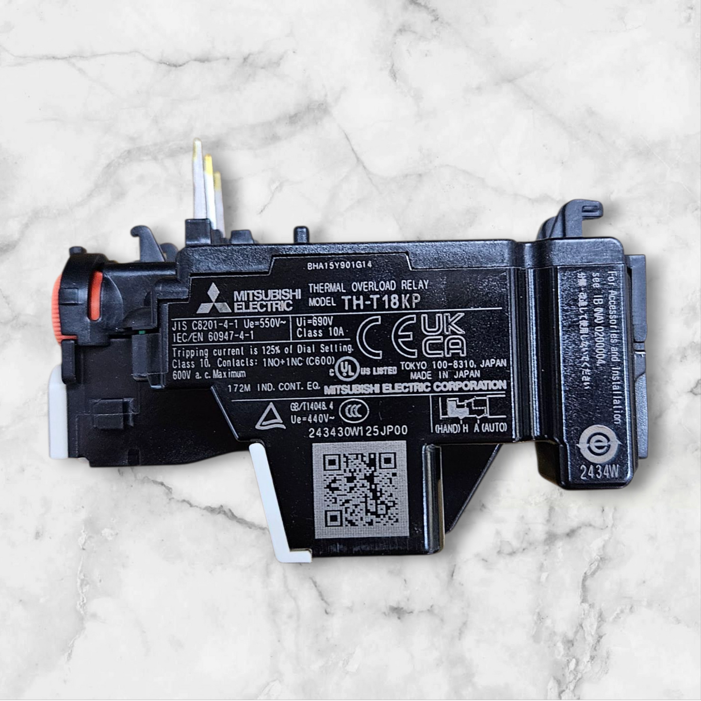 Mitsubishi Overload Relay TH-T18KP, 5A (4-6A)