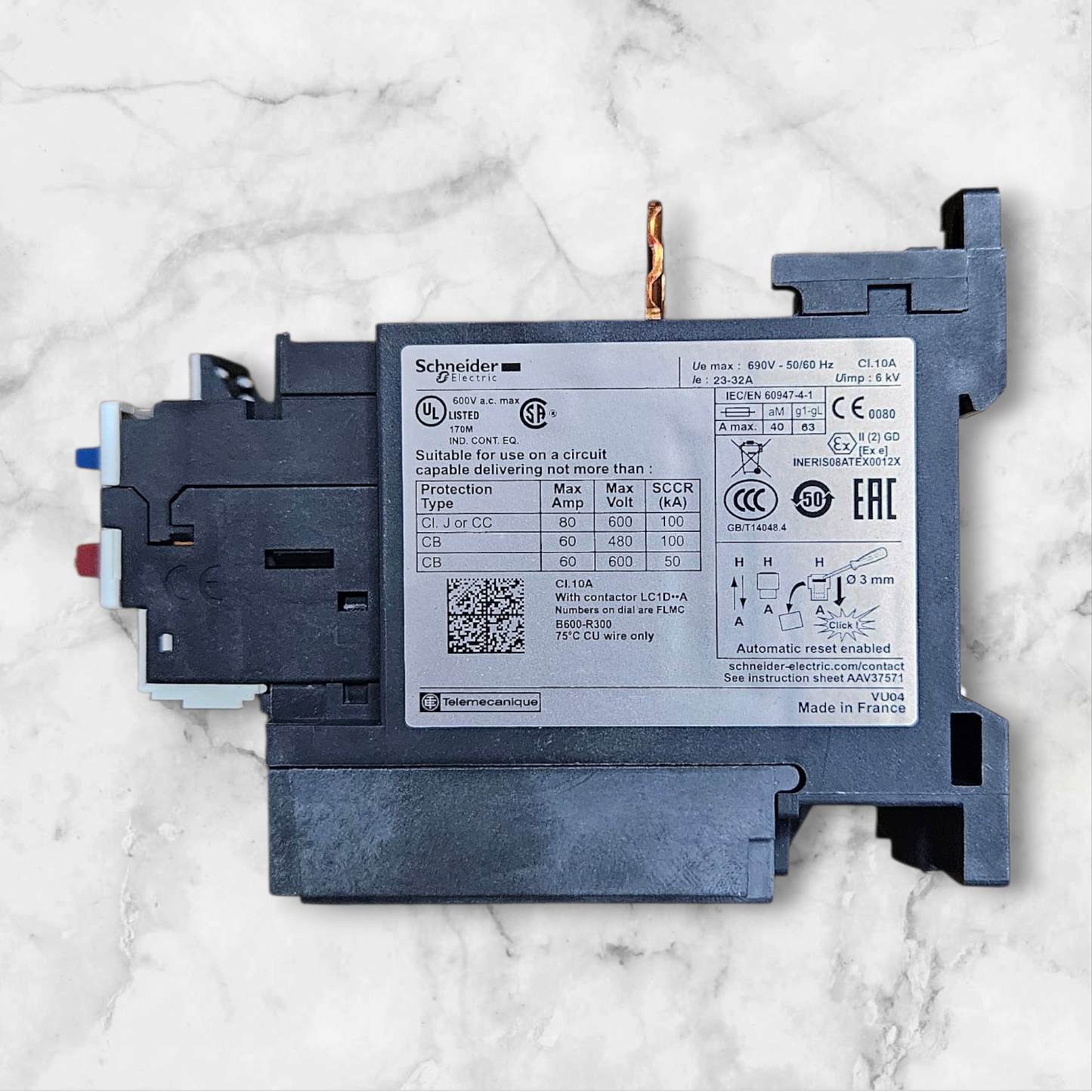 Schneider Overload Relay LRD332, 23-32A