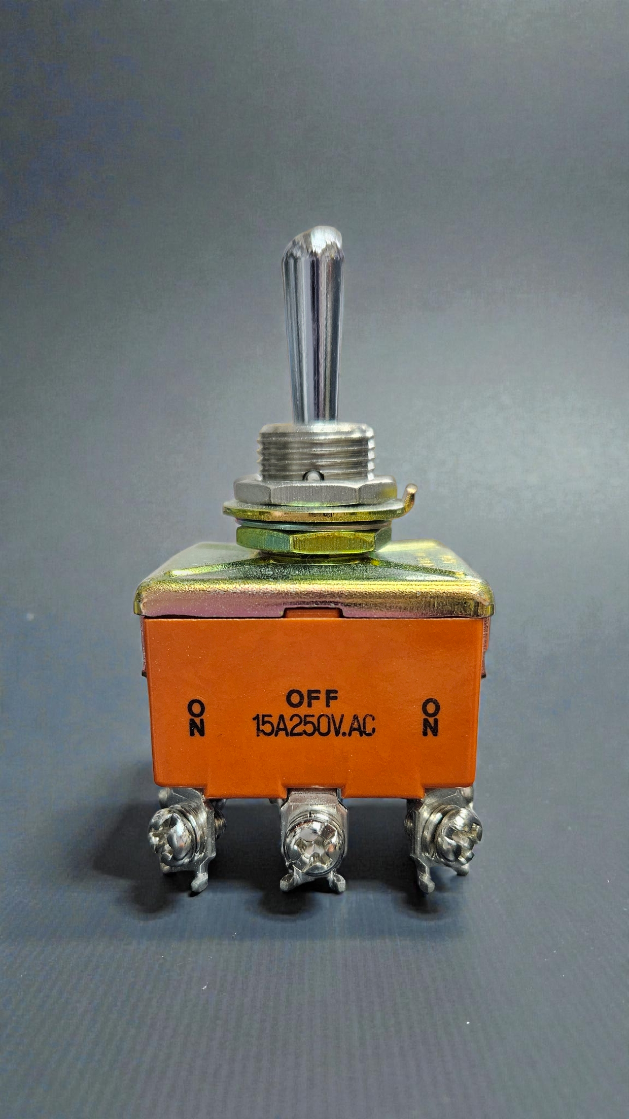 Matsushita Toggle Switch T315P-S, On/Off/On, 15A 250VAC