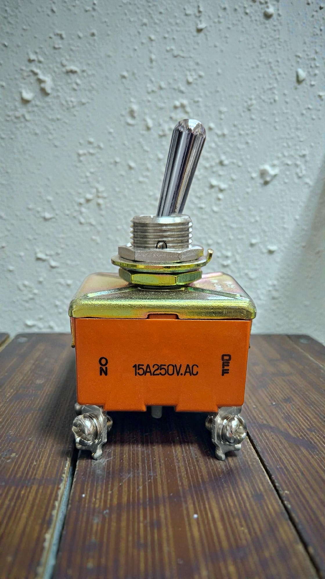 Matsushita Toggle Switch T315K-S, On/Off 15A 250VAC