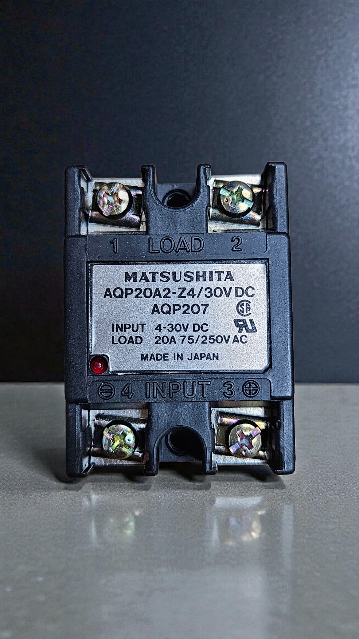 Matsushita Solid State Relay AQP20A2-Z4/30VDC AQP207