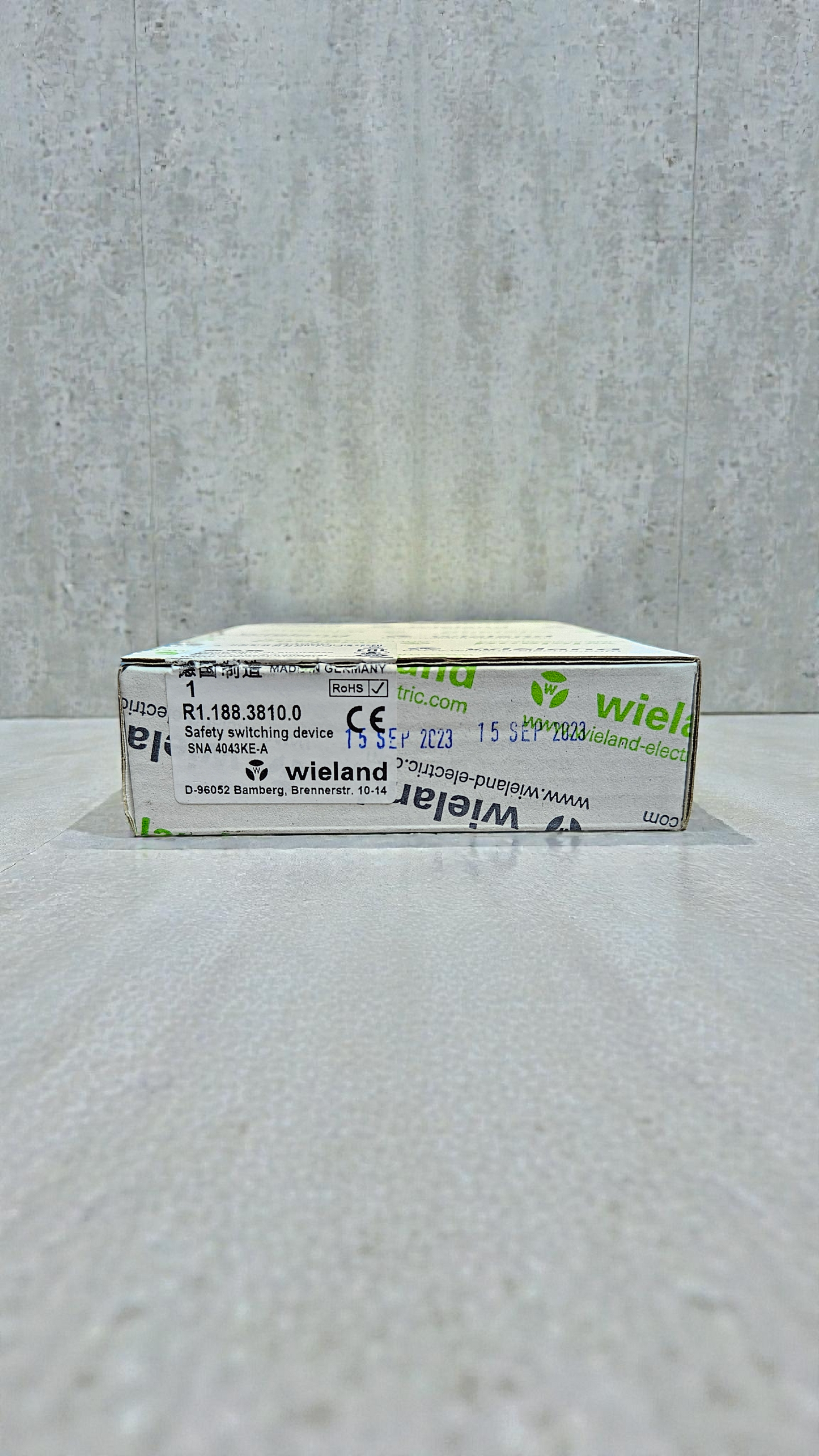 Wieland SNA4043KE-A Safety Relay