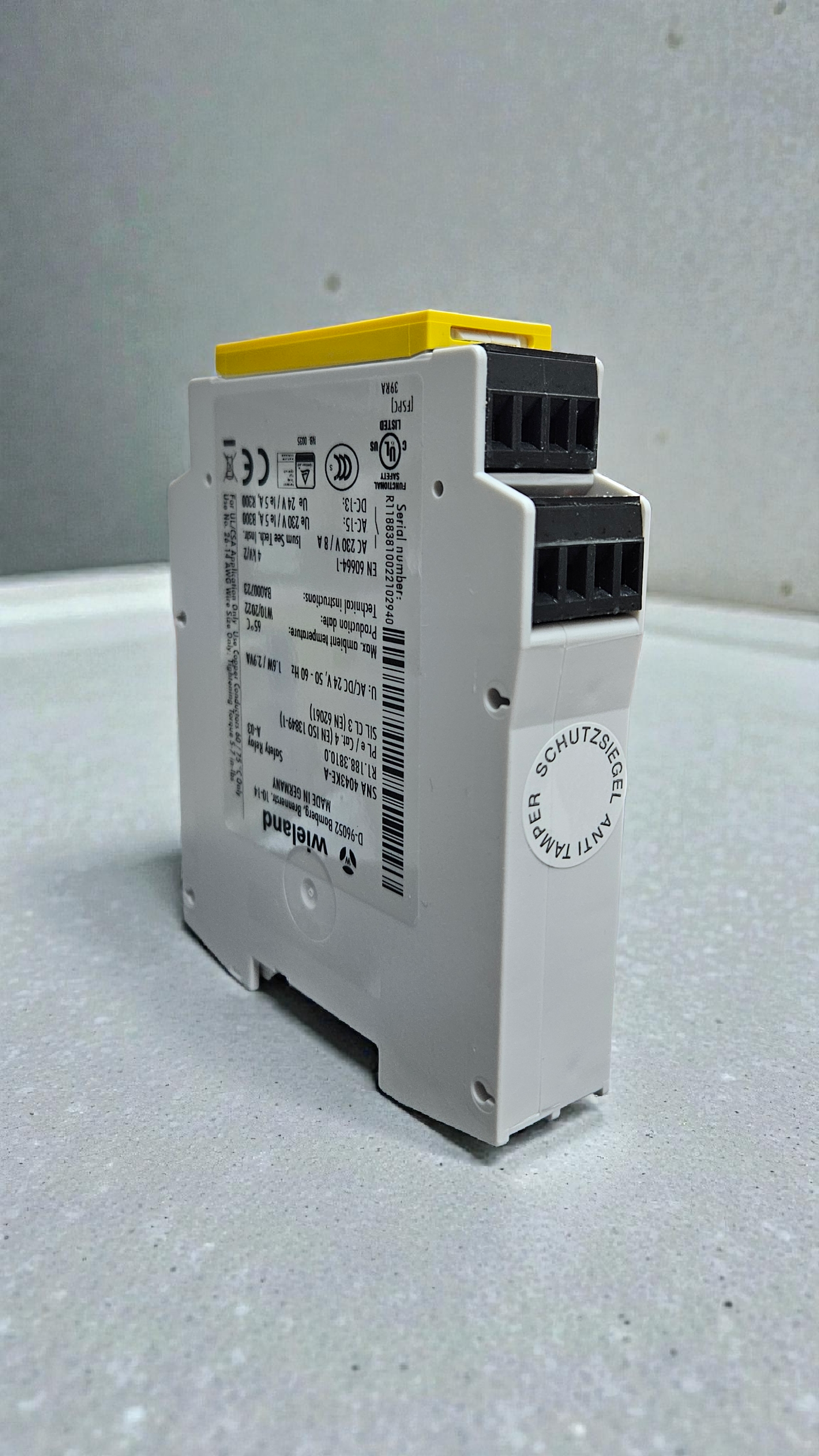 Wieland SNA4043KE-A Safety Relay