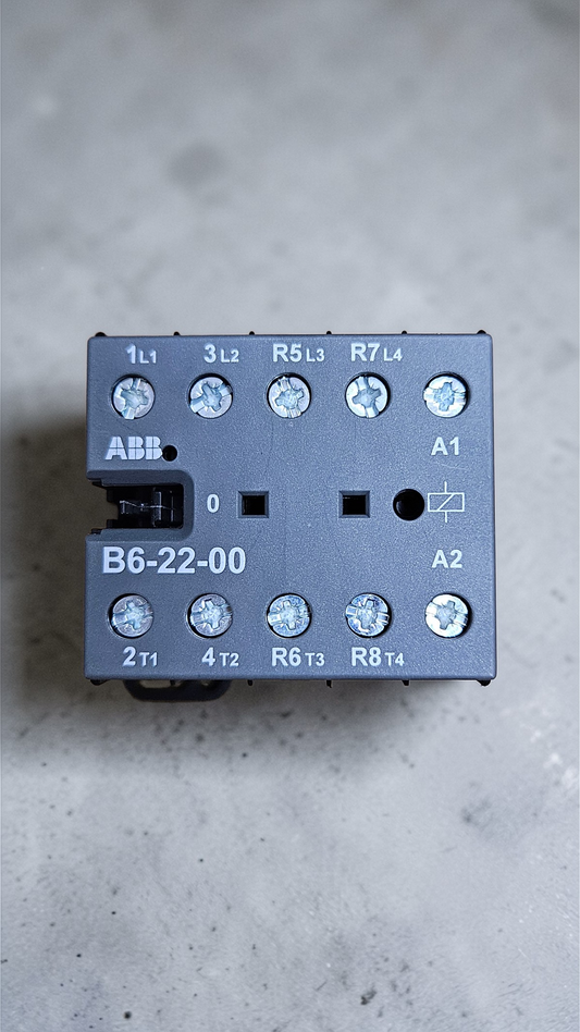 ABB Mini Contactor B6-22-00, 220-240VAC