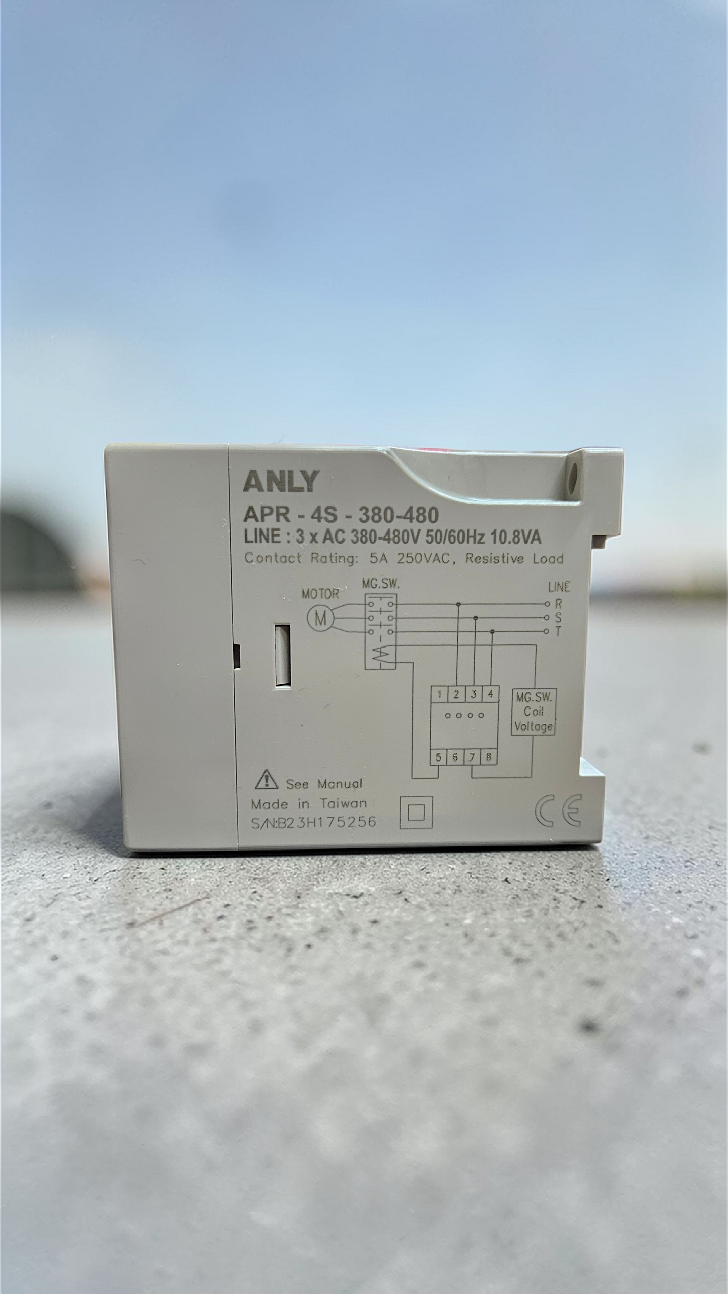 Anly APR-4S 3 Phase Sequence Protection Relay 380-480VAC