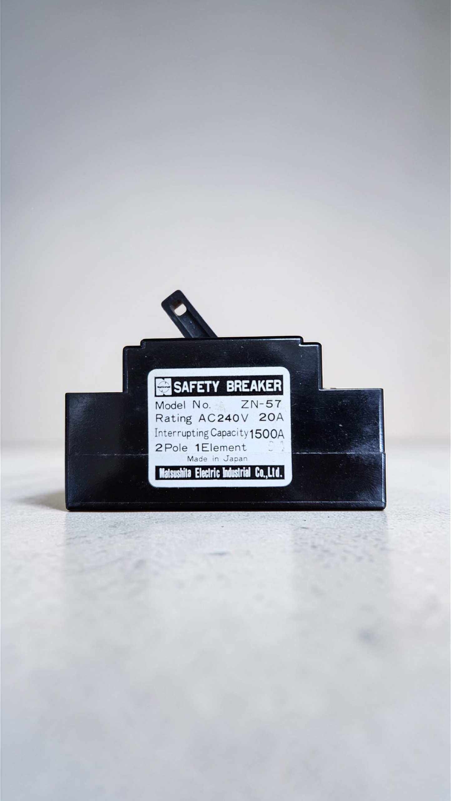 National Safety Breaker ZN-57, 2 Pole, 20A