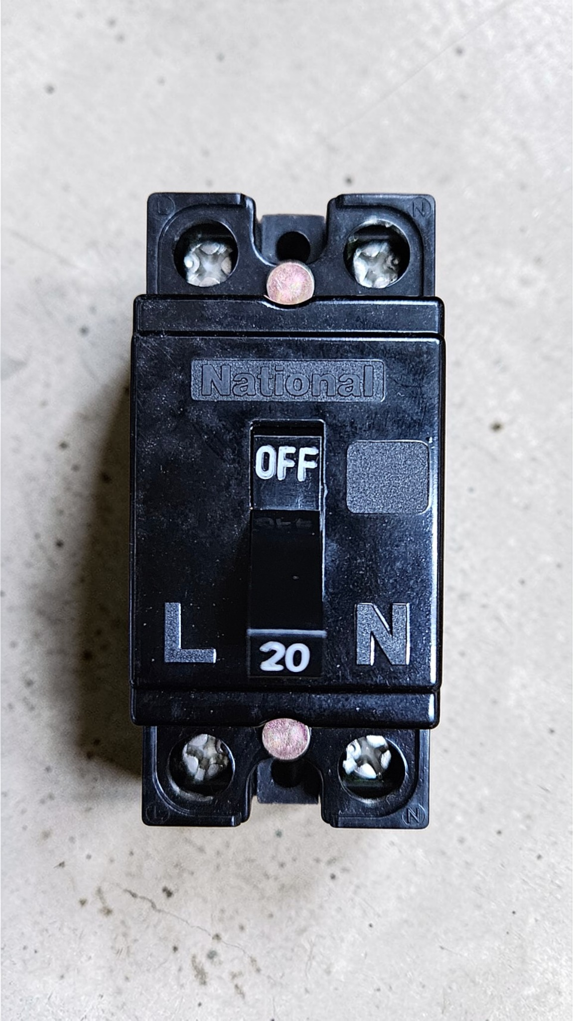 National Safety Breaker ZN-57, 2 Pole, 20A
