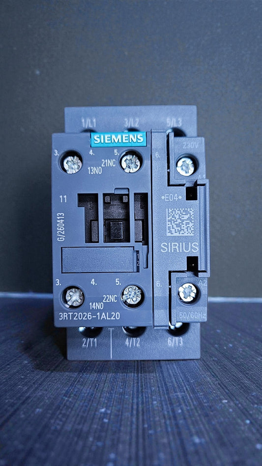 Siemens Magnetic Contactor 3RT2026-1AL20, 230VAC
