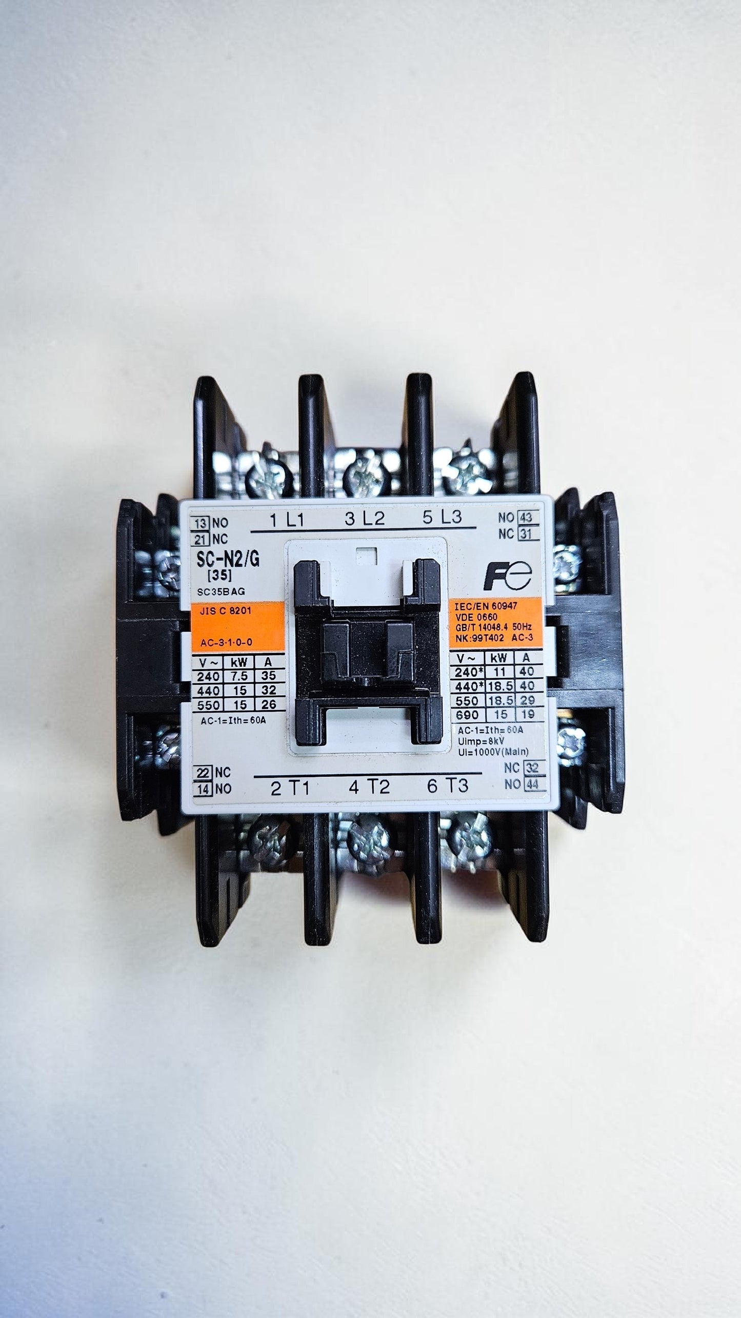 Fuji Magnetic Contactor SC-N2/G (35) DC24V
