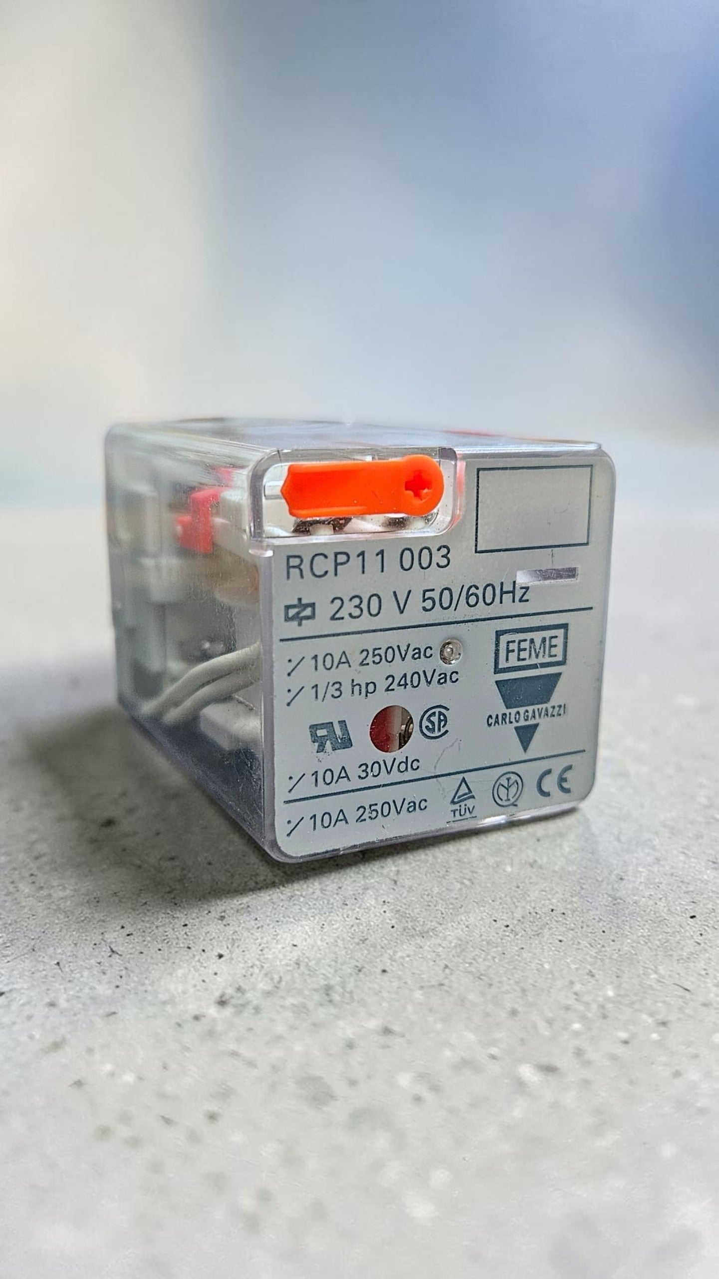 Carlo Gavazzi Relay, RCP11003, 3 Pole, 230VAC, 10A
