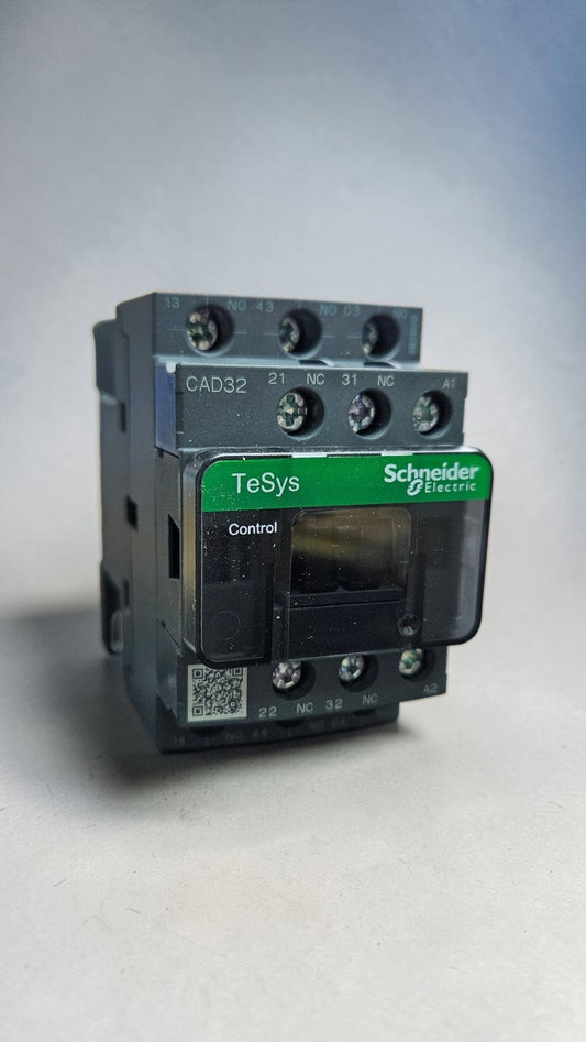 Schneider Auxiliary Contactor CAD32P7, 230VAC, 3NO+2NC