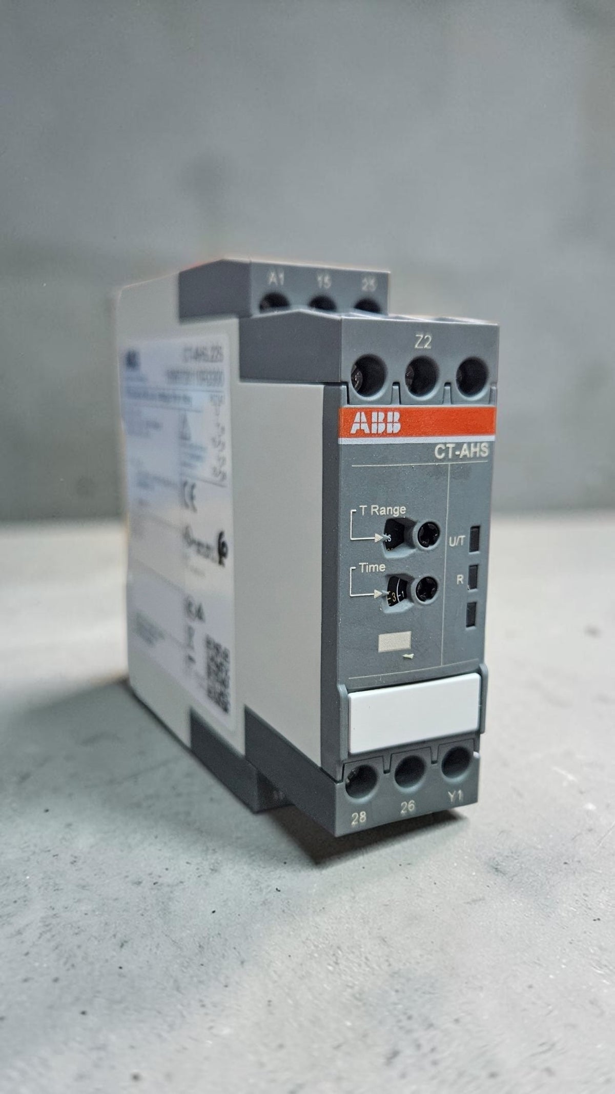ABB CT-AHS.22S, Off Delay With Aux Voltage Time Relay