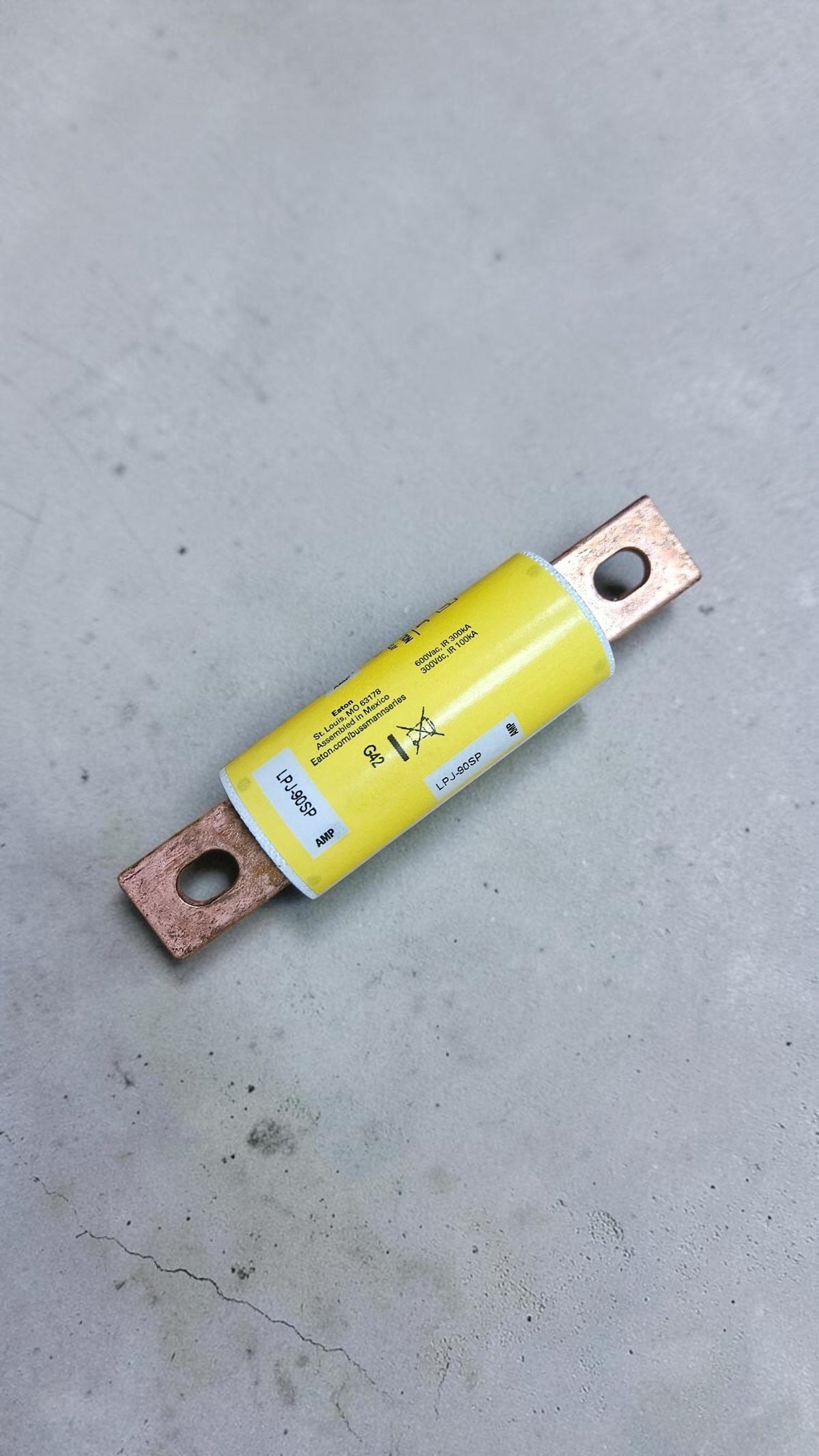 Bussmann Fuse LPJ-90SP, 90A, 600VAC/300VDC