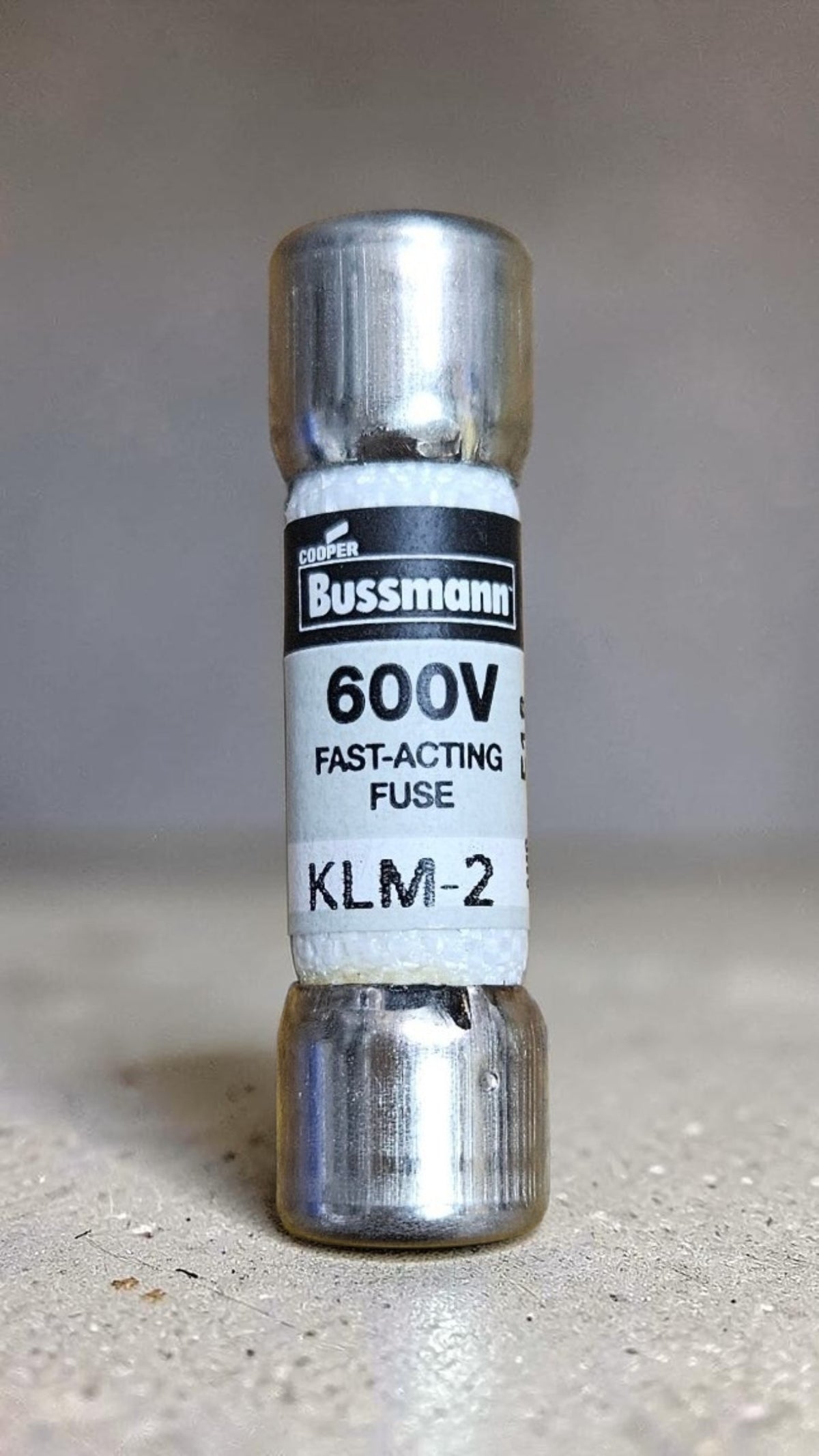 Bussmann KLM-2, 2A, 600VAC/DC, Fast Acting Fuse