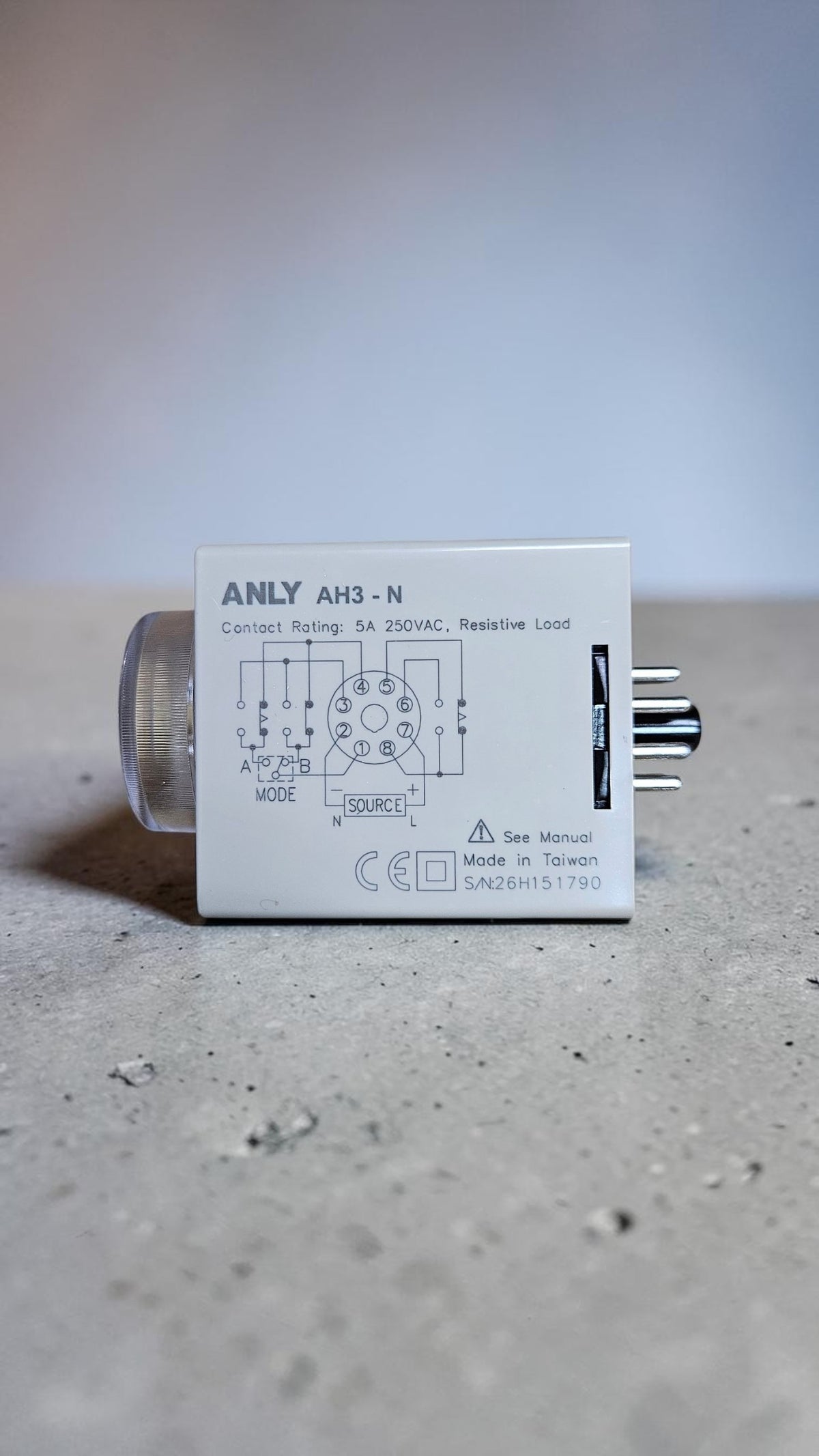 Anly Timer, AH3-NB, 415V, 3s/30s/3m/30m