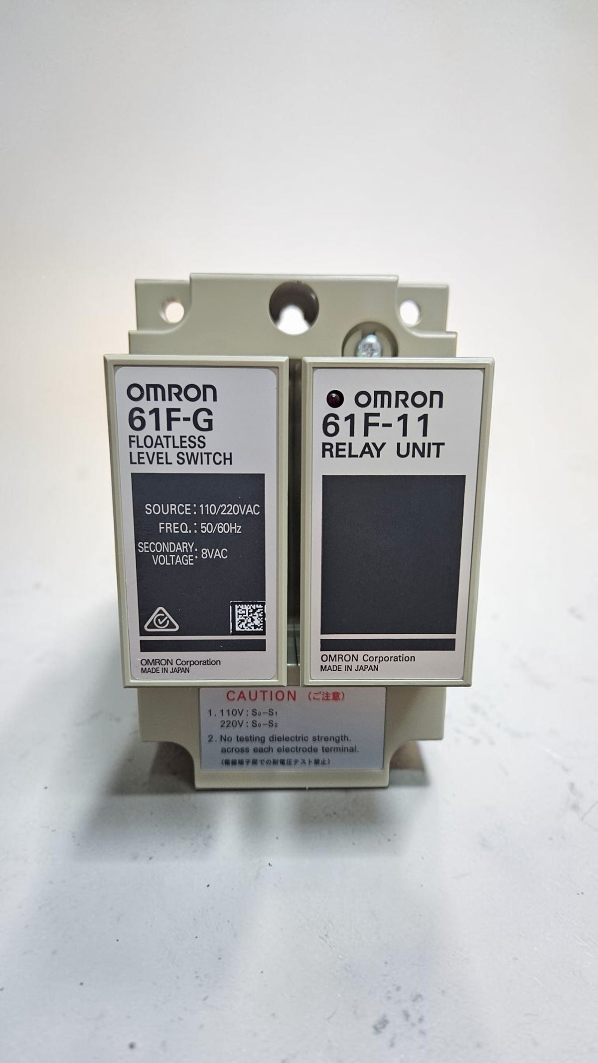 Omron 61F-G, Floatless Level Switch, 110/220VAC