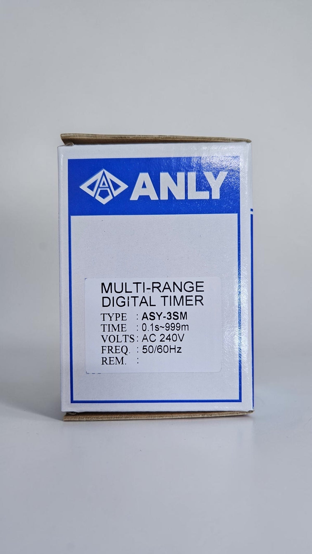 ANLY Multi-Range Digital Timer, ASY-3SM, AC 240V, 0.1S-999M